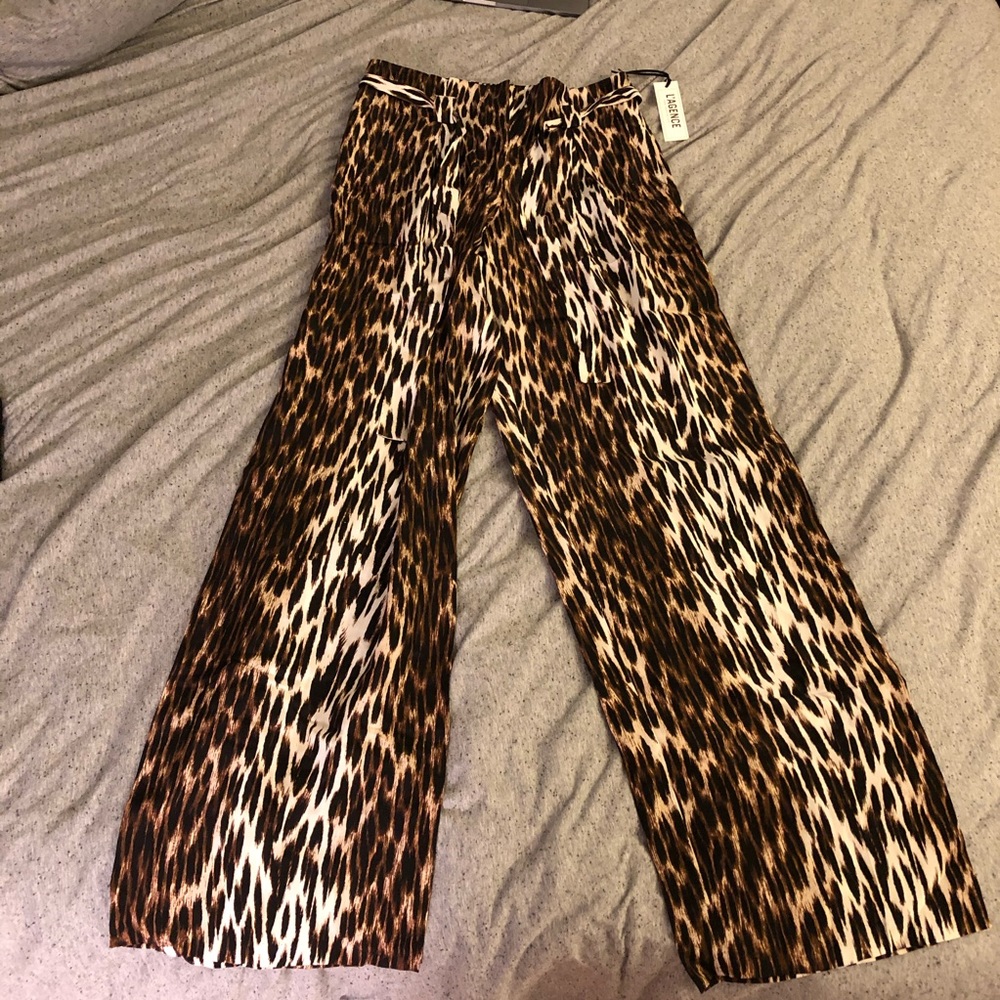 NWT L’Agence Animal Print Pants